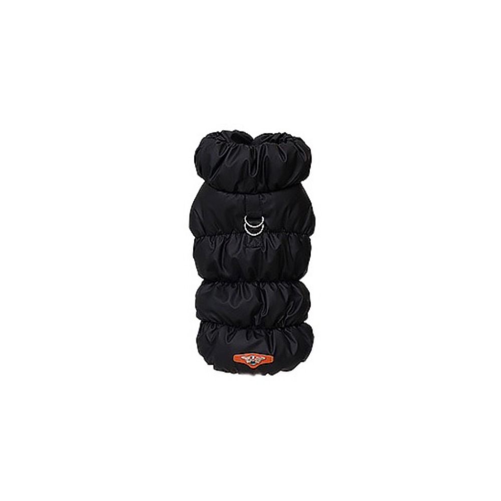 Polyester/Cotton Warm Dog Turtleneck Coat Soft Warm Winter Warm Dog Jacket With D Rings Comfortable