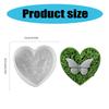 Creative Candle Silicone Mold Home Decoration Gypsum Mould Heart Butterfly Aromatherapys Mold Jewelry Making Supplies