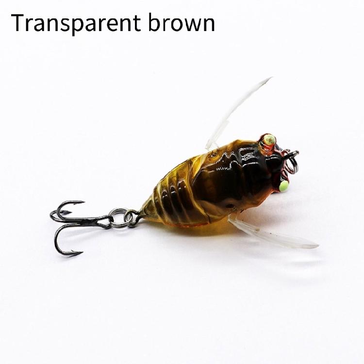 5Pcs Cicada Crankbait Fishing Lures Artificial Baits Insect Baits Fishing Tackle 4.5cm 6g Hard Baits