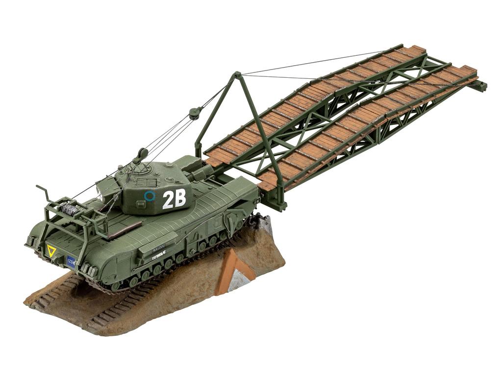 Revell British Army Churchill Plastic Model 03297 1/76 A.V.R.E.