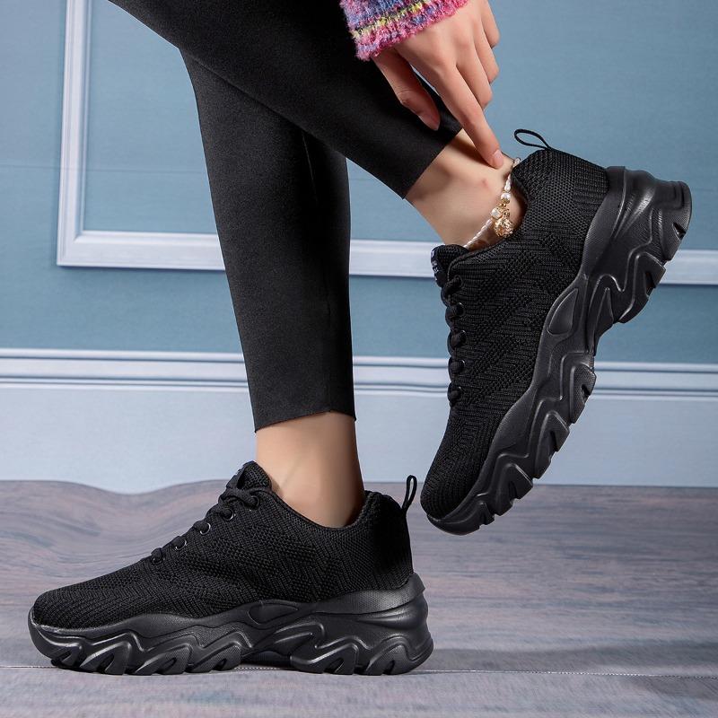 Women's Chunky Shoes Casual Sports Shoes Thick Bottom Platform Sneakers