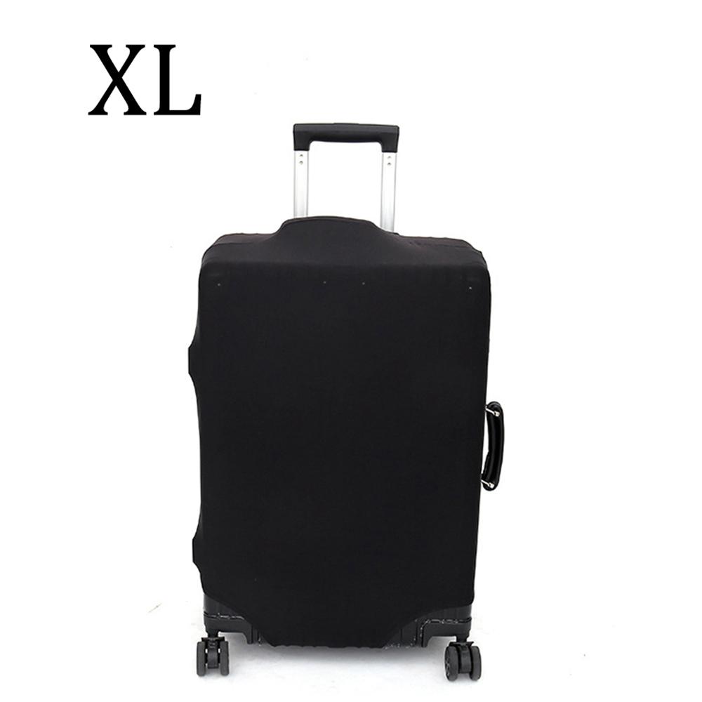 Luggage Cover Suitcase Protector Travel Suitcase Cover Anti Scratch Luggage Protector Washable Fits 18-32 Inch Luggage (Black)
