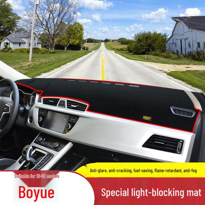 

Anti-Glare Sunshade Mat for Geely Boyue 22 XPRO Dashboard