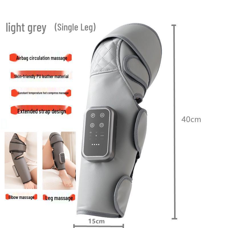 Leg Slimming Multi-Functional Air Wave Massager: Electric Pneumatic Decongestant with Constant Temperature Hot Compress English