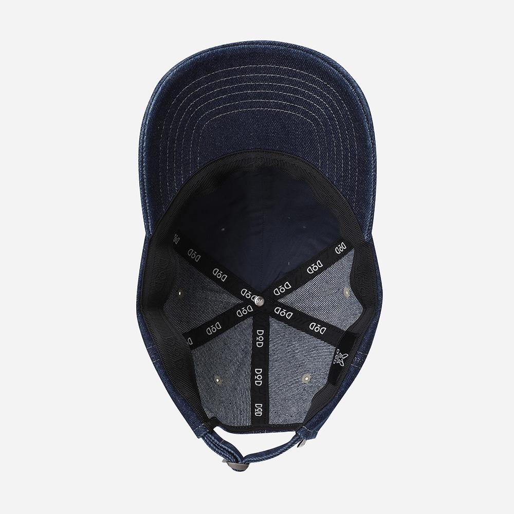 DOD Pigment Double Logo Ball Cap (Indigo)