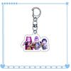 Witch Hunter Keychain Acrylic Anime Pendant Holder Vivid Character Expression Keychain Bag Accessory