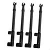 4 Pieces Camping Cart Table Support Rod Heightening Rods Portable Multifunctional Holder Lifting