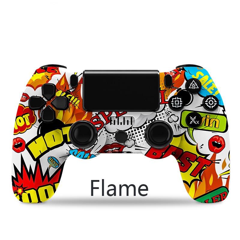 VAORLO For PS4 Wireless Controller Ps4 Controler Gamepad Controller With Dual Vibration and Trigger Buttons with 3.5mm Jack