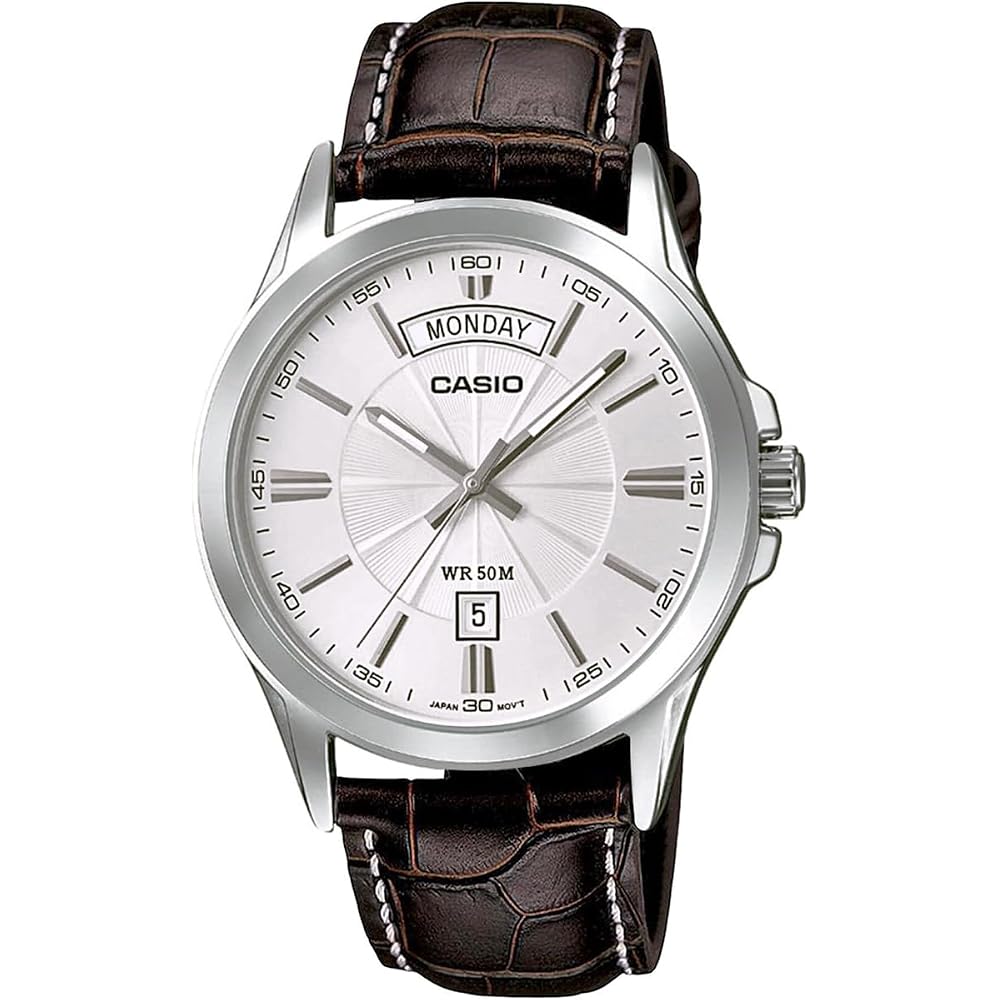 [Casio] CASIO Analog Quartz Men s Watch MTP-1381L-7AV Dark Brown (Overseas Model) [Parallel Import]