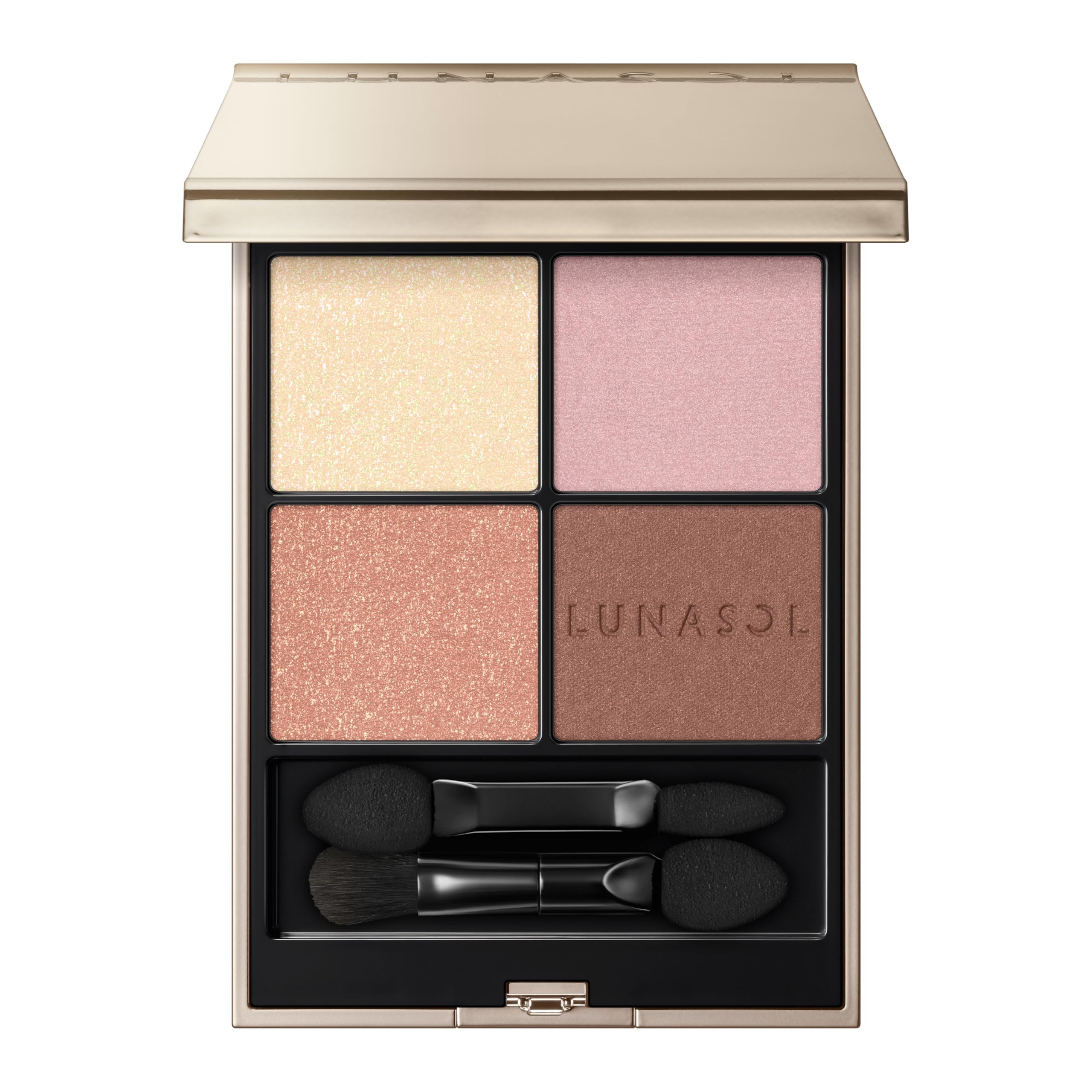 

LUNASOL Eye Coloration N 19 Eyeshadow Ash A eyeshadow set with a variety of colors and textures that blend smoothly and create a effect around the
