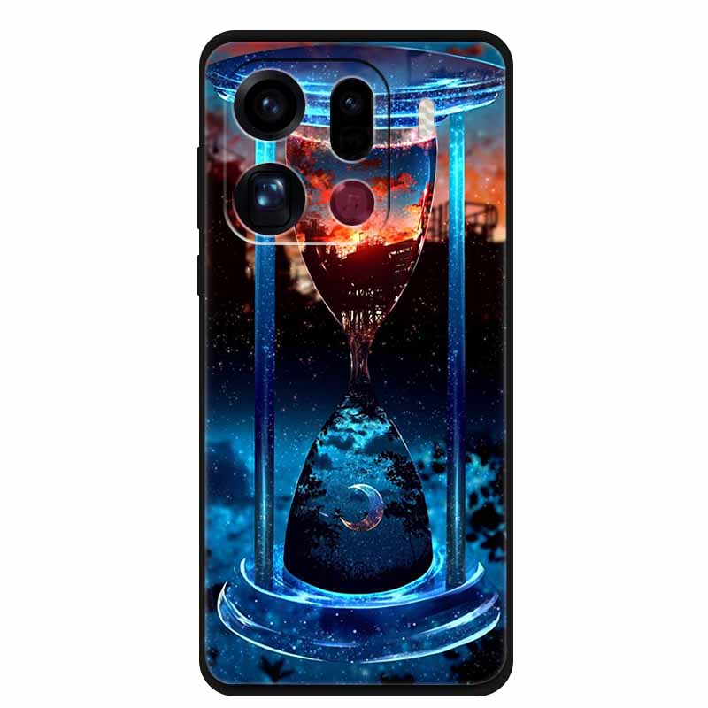 Luxus Hülle für OPPO Find X9 Pro 5G Weiches Silikon Schutz Stoßfest Handy Rückseite für OPPO Find X9 Pro 6.78" TPU Schalen