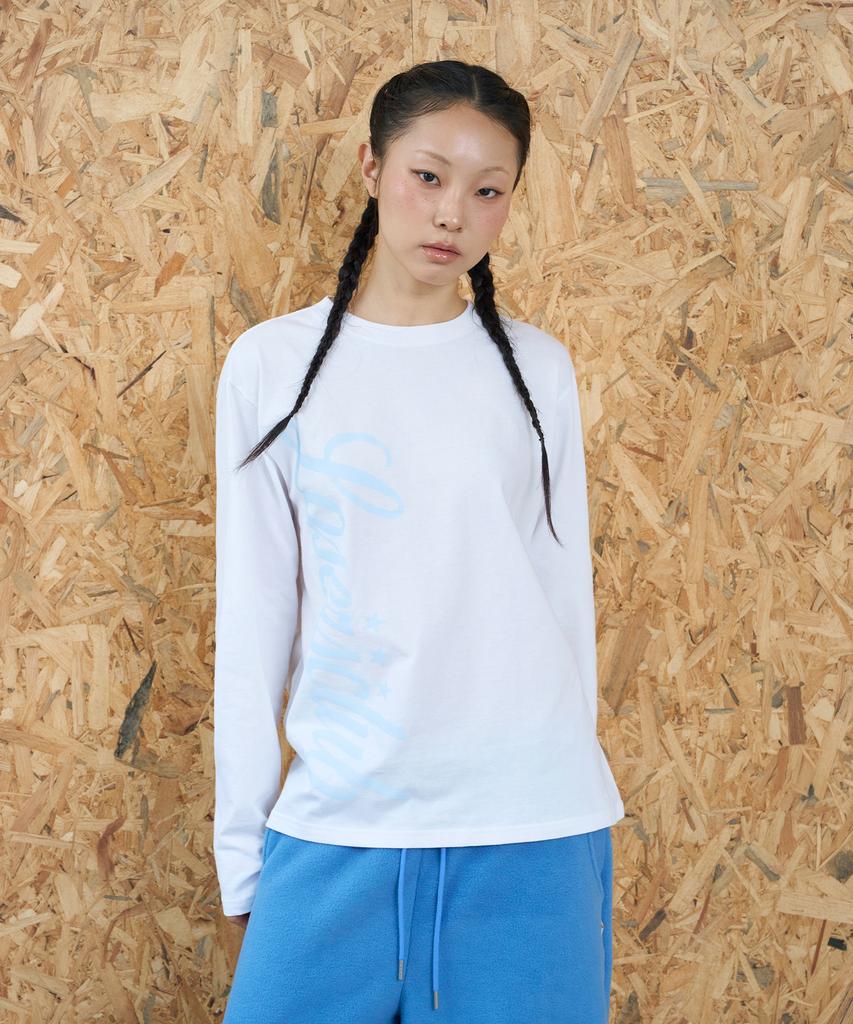 LOSERS CLUB Basic Logo Long Sleeve White