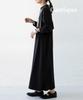 Antiqua Embroidered Long Free Size Black Women's Dress, Sleeve, UK-00121, 05,