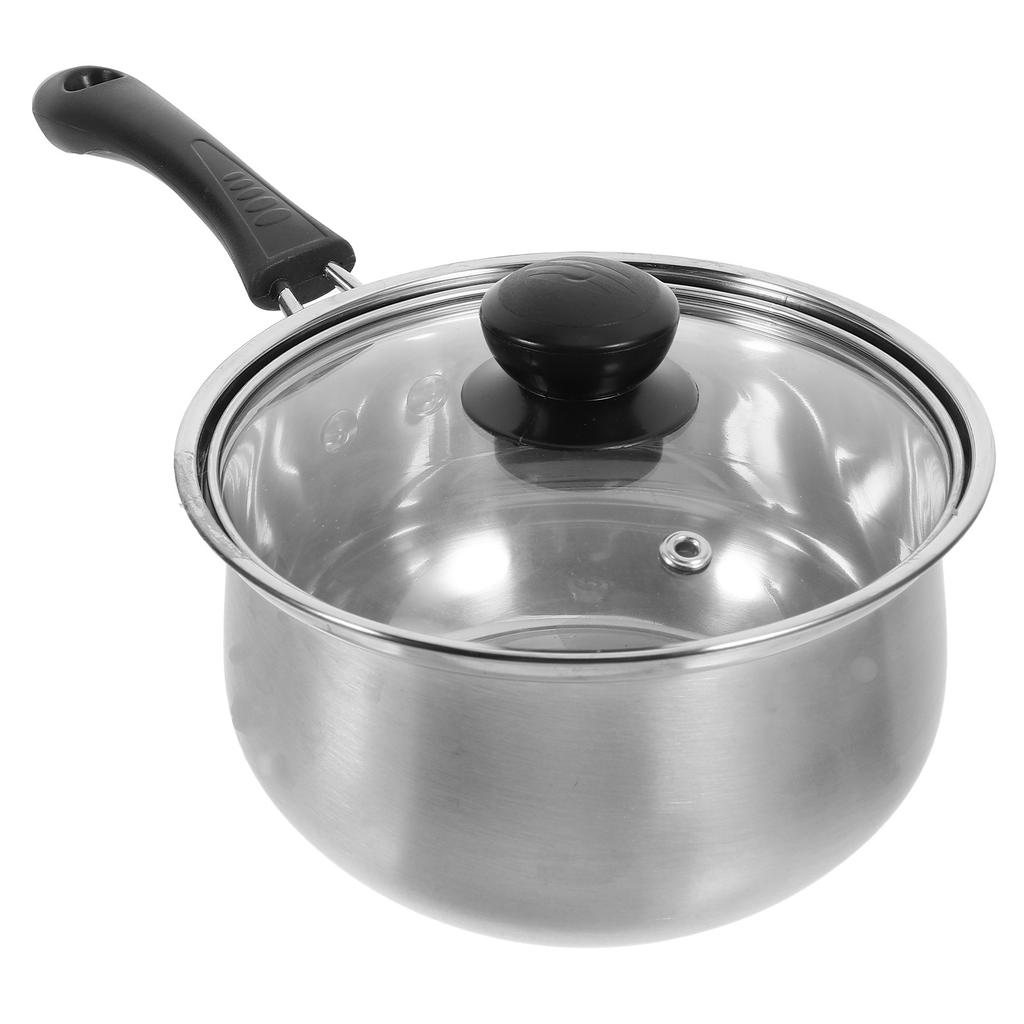 1 Stück Edelstahl Milchtopf Lebensmittelqualität Antihaft Suppentopf Für Heimkochen Knödel Gemüse Fisch Geflügel Hitzebeständig