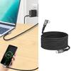 90 Degree USB C Data Cable 40Gbps Synchronized 8K UHD Display Suitable for Laptops Tablets Rapid Charging Data Transfer