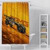 Shower Luxury Sports Car Logo Curtain Waterproof Polyester Fabric Paint Colorful Bath Curtains Home Bathroom Decor With Hook