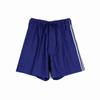 3S Ref Sports Three Stripe Solid Color Casual Shorts Men Shorts Blue IA1434