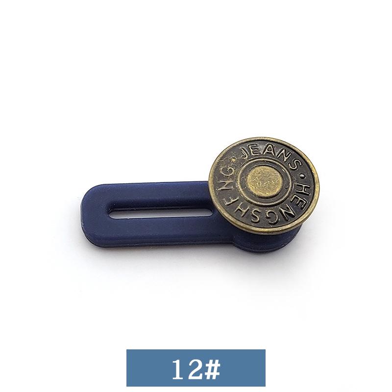 Adjustable Metal Waist Extension Buckle for Jeans