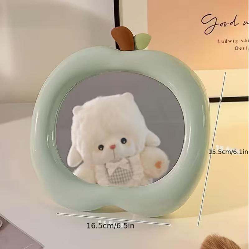 3D Desktop Makeup Mirror, High-Definition Mirror Surface, Office Desktop Desktop Standing Makeup Mirror