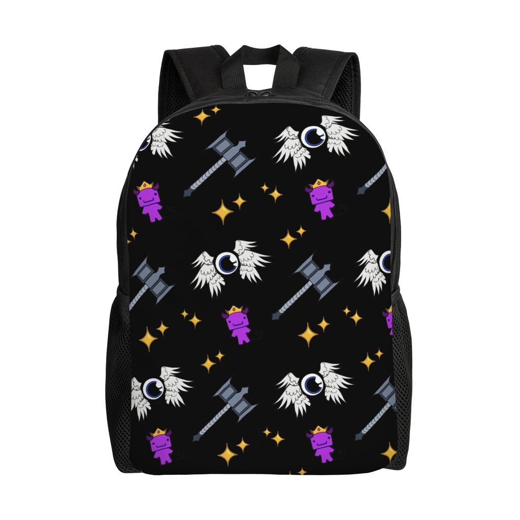 Wemmbu Eggchan Taxduo Backpack with Pocket Student Work Unstable SMP Games Daypack for Men Women Laptop Computer Shoulder Bag