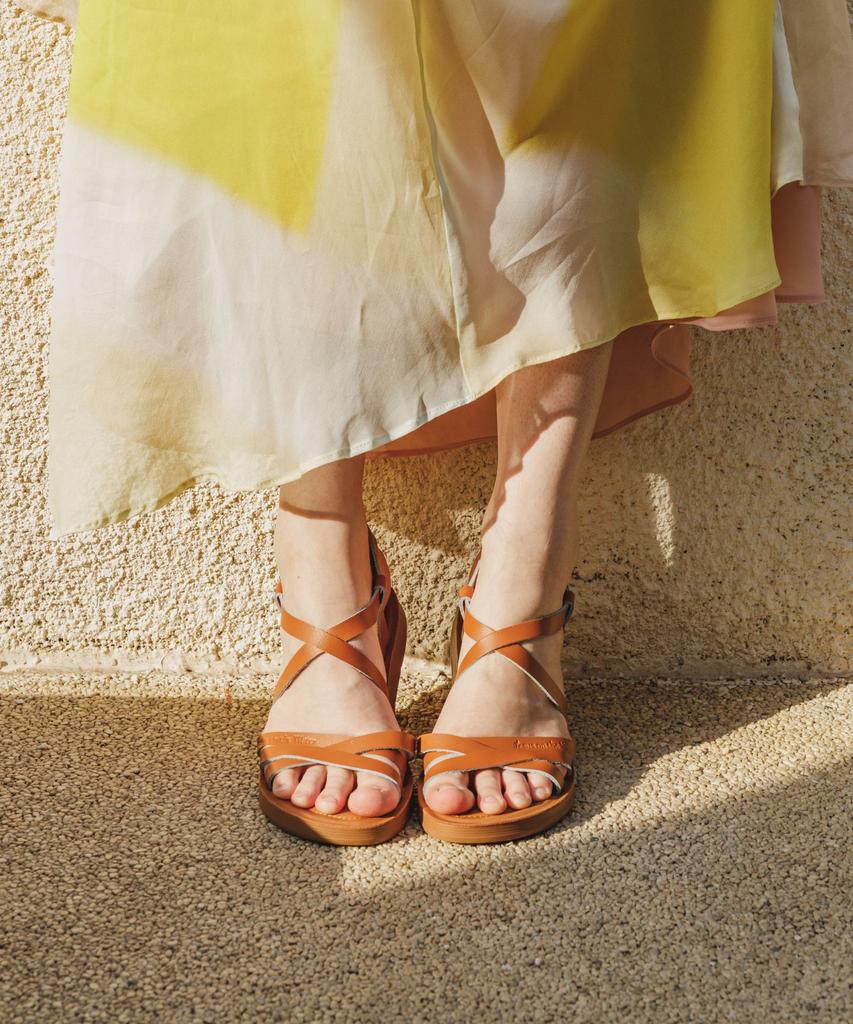 Jesus On The Water Jesus Sandal Negev Cowhide Strap Sandals 2Cm -Jow108 (4Color) (B Type)
