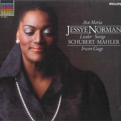 LP Skiva JESSYE NORMAN IRWIN GAGE Lieder Sånger 4123661 Philips 1984 Nederländerna Klassisk Begagnad