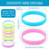 Silicone Wristbands Casual Sports Fitness Silicone Wristband Cuff Bracelet Basketball Sports Wrist Band Sports Casual Bangle