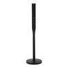 Portable Sign Post, 2-Pack, 1230 Mm Tall, Metal Sign Stands with Heavy Duty Cast Iron Base, Multi-Hole Design for Easy Installation, Wind-Resistant,