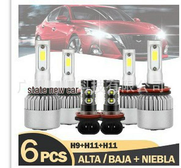 LED Scheinwerfer Kombi-Set: H11, H8, H9005, 9006, H4, H7, H13, 9007, 880, 881