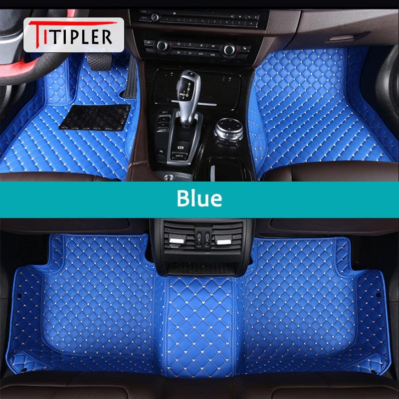 BFY1 TITIPLER Custom Car Floor Mats For Nissan JUKE ESQ Auto Carpets Foot Coche Accessorie