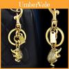 Hedgehog Metal Keyring With Gold Finish For Fashionable Bag Accessories