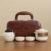Ru Kiln Portable Travel Kung Fu Tea Set