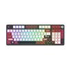 98-Key Wireless Bluetooth Three-Mode Mechanical Keyboard - Gaming, Esports, Office, PBT Transparent DIY Customization