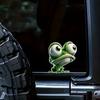 3D Cartoon Frog Stickers Motorcycle Stickers Waterproof DIY Motorbike Side Panels Fuel Tank Fairing Vinyl Decal Car Window Decor