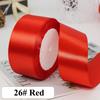 22Meters Crafts Bow 4cm Shiny Silk Ribbons Gift Wrapping Ribbons  Wedding Party Decoration