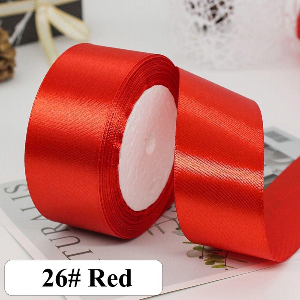 22Meters Crafts Bow 4cm Shiny Silk Ribbons Gift Wrapping Ribbons  Wedding Party Decoration