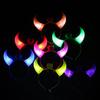 Hair Clasp Horns Pattern Luminous Plastic Kids Adults Cosplay Headband Headwear Accessories