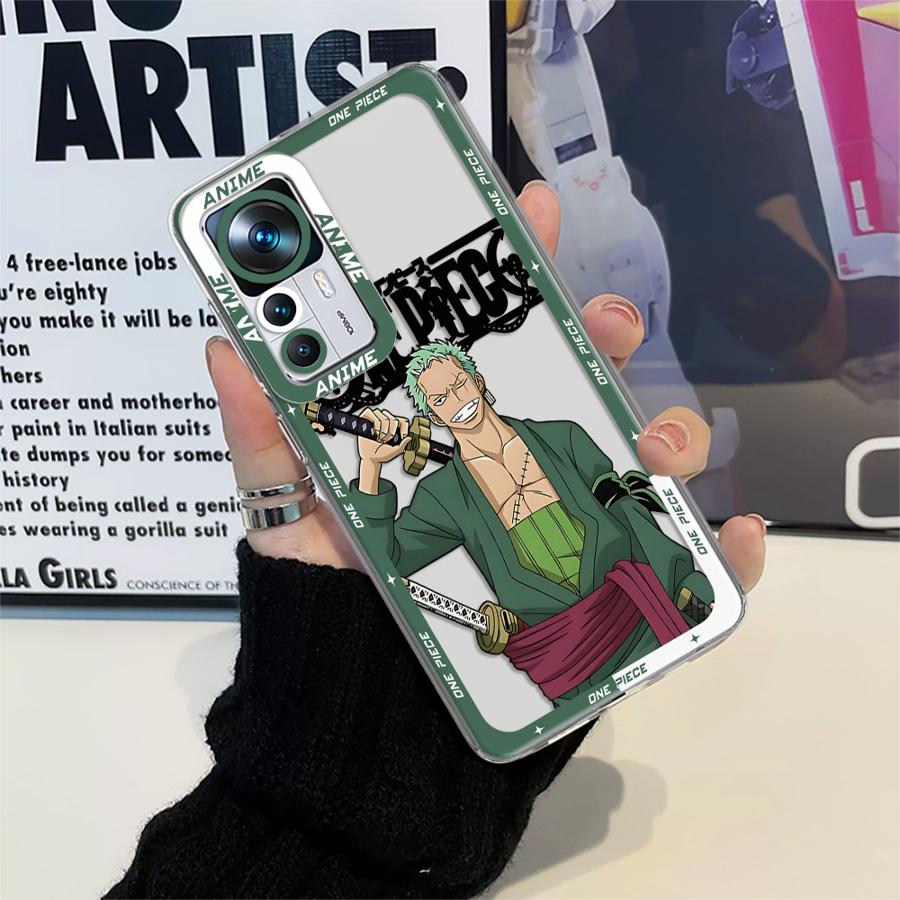 

Case for Xiaomi Redmi Note 10S 12 13 14 Pro Plus 11S 12S 10Lite A4 14C 13C 9S 9 10 11 Pro Clear Phone Cover One Piece Luffy Zoro Redmi Note 9