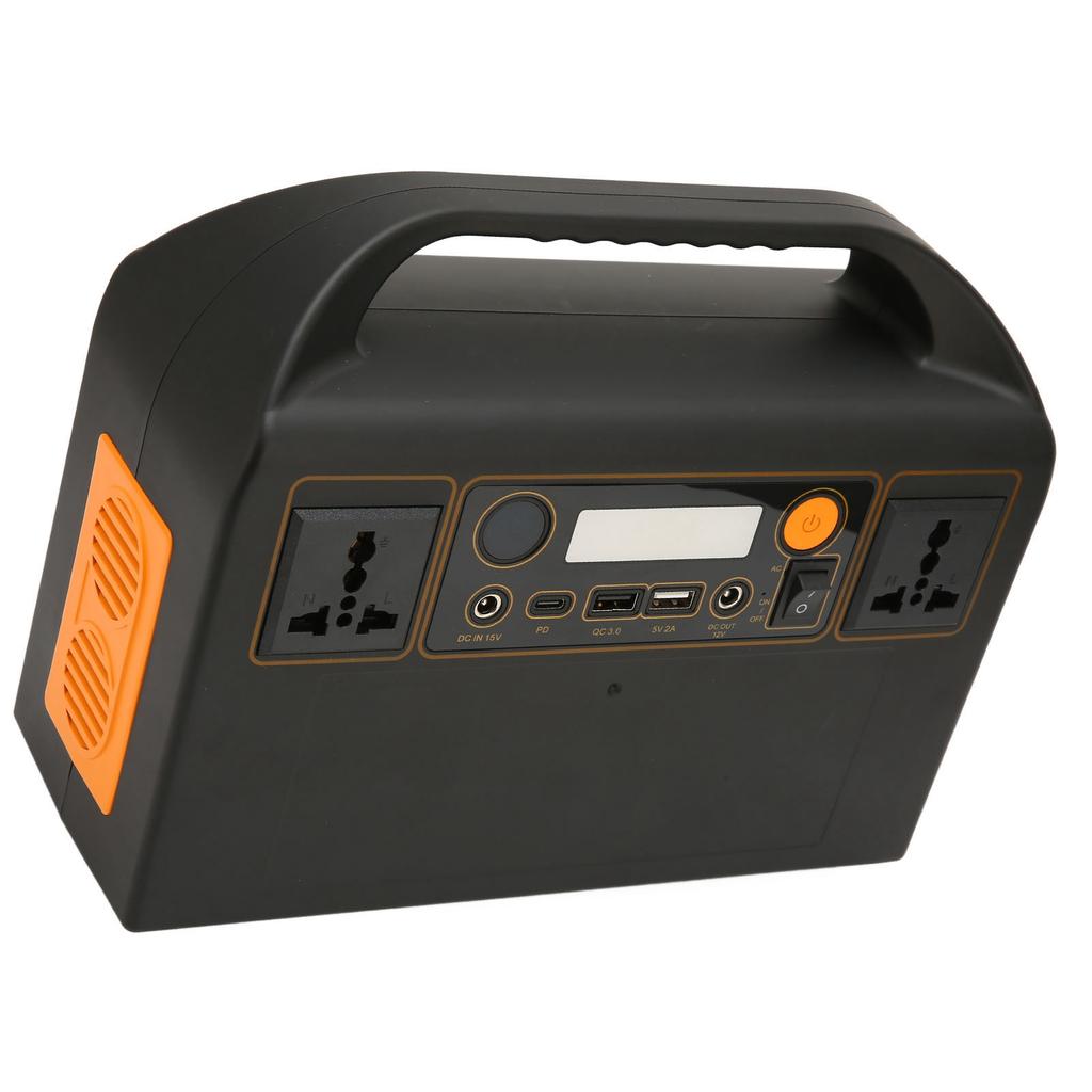 Bærbar kraftstasjon 300W Power Generator med USB QC3.0 PD AC Inverter Output DC Output for