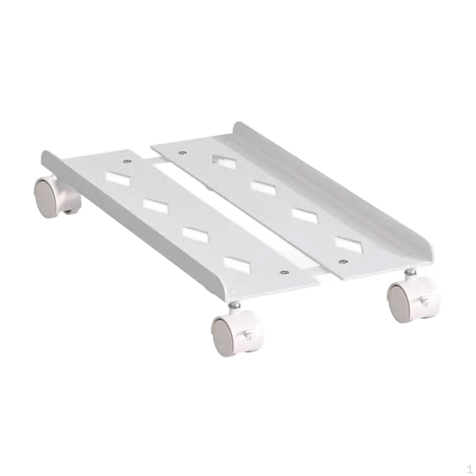 

Металлическая подставка для компьютера, корпус, поддержка, регулируемая, практичная, универсальная, стойка для хранения, перфорированная белый