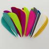 50Pcs Arrows 2.5Inch Turkey Feathers Fletching with Parabolic Water Drop RW Archery Feather for Hunting Bow Arrow Accessories 5