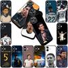 Phone Cover for Apple iPhone 16 14 15 Plus 11 Pro Max 16E ProMax + 16Plus 15+ 14+ Soft Case Football No5 Superstar Soccer NO 5