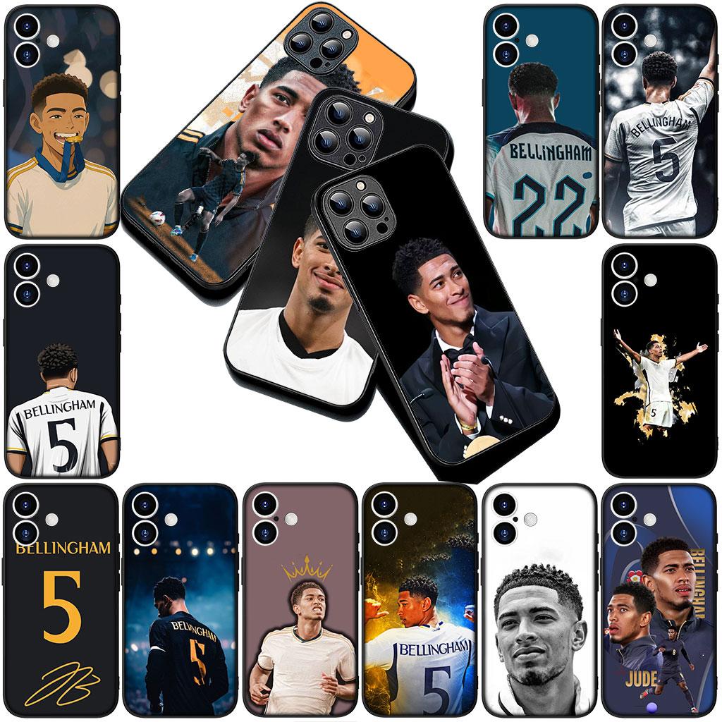 Phone Cover for Apple iPhone 16 14 15 Plus 11 Pro Max 16E ProMax + 16Plus 15+ 14+ Soft Case Football No5 Superstar Soccer NO 5