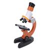 Microscope for Kids High Definition Battery Powered Microscope Science Kit with 4 Blank Glass Slides