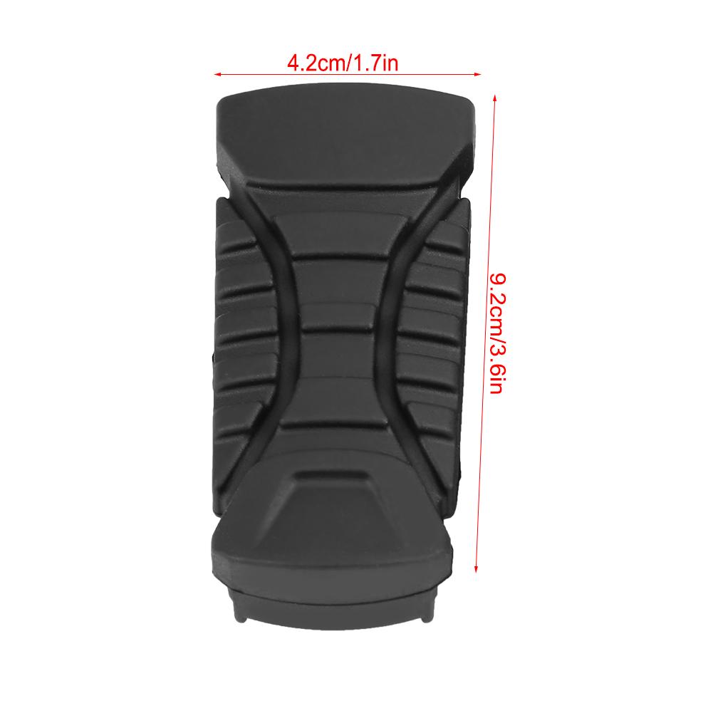 Motorcycle Rear Footpegs Plate Footrest Rubber Pad Cover for  R1200GS R1200GS ADV 2014-2017 Footrest Rubber