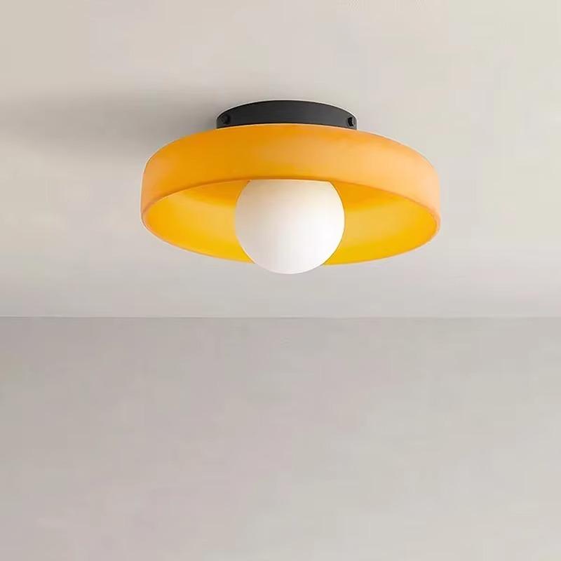 Xiaomi Nordic LED Glass Ceiling Light Simple Retro 25/35cm Multi Color G9 Bedroom Living Room Foyer Study Decorative Lighting Fixtures