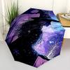 1PC Witchcraft Fantasy Automatic Folding Umbrella - Compact 8-Rib Design, Durable Plastic & Iron, Lightweight for Outdoor Daily Use, Festive Gift002