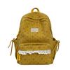 Schoolbag New Backpack Female Korean Version Ins Literary Small Fresh Wind Junior High School Student Backpack Large Capacity Casual Backpack