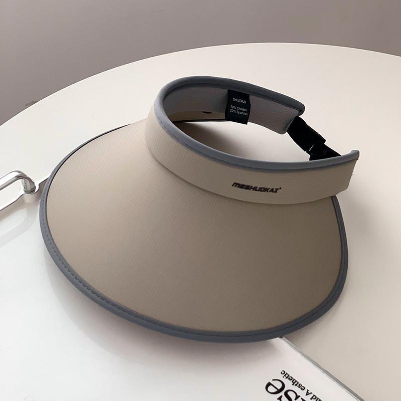 Womens Double Layer Ice Silk Sun Hat With Wide Brim Summer Uv Protection Fashion