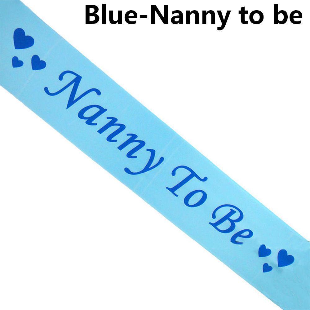 

Birthday Decor Rose Gold Blue Pink Mommy To Be Newborn Party Decoration Footprint Boy Girl Baby Shower Sash Mom Favor Gift